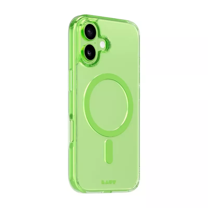 Vāciņš LAUT CRYSTAL FLURO iPhone 17 gaiši zaļš 16 cm