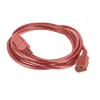 Strāvas kabelis ACT C14 uz C21 IEC60320, sarkans, 2 m, 250 V 10 A