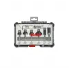 Bosch 2 607 017 470 frēzēšanas uzgalis Uzgaļu komplekts 6 gab.