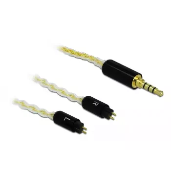 Audio kabelis DeLOCK 85849 1.25m 3.5mm balts
