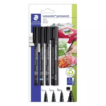 Marker Staedtler Lumocolor 60 4 gab.