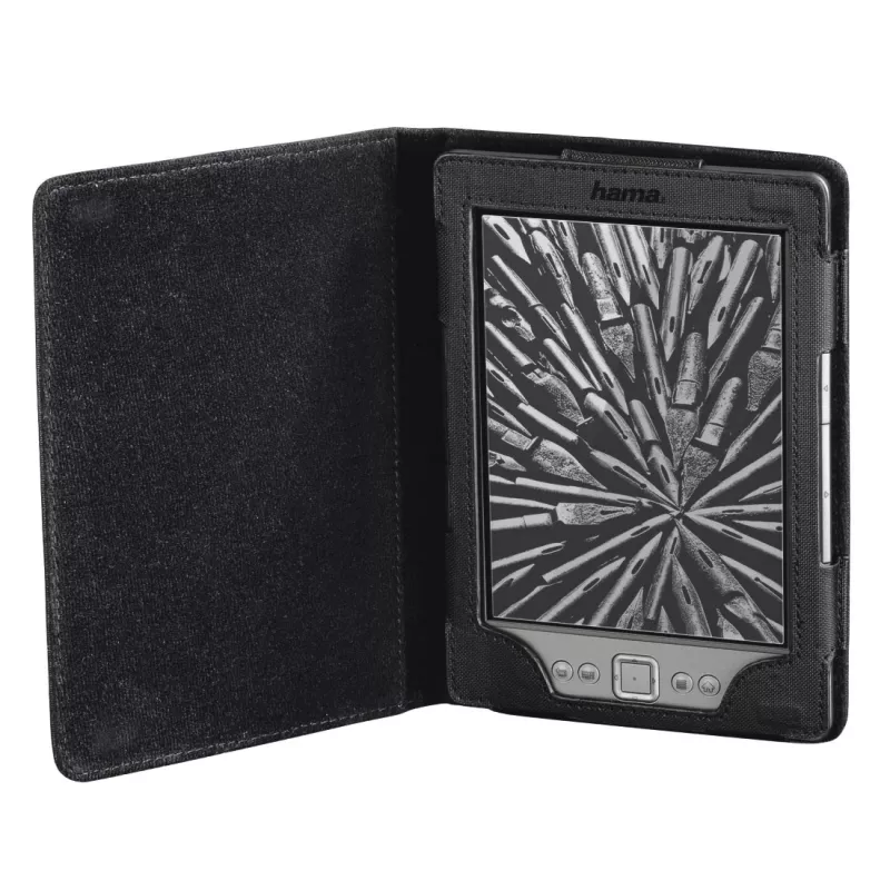 Hama Arezzo e-grāmatu lasītāja futlāris 15,2 cm (6 collas) Folio melns