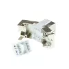 Keystone Jack CAT8 ekranēts bezinstrumentu ACT TD8511