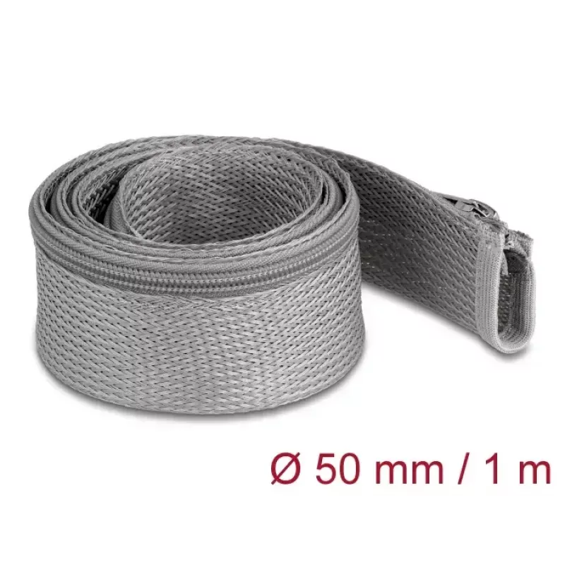 Pīts apvalks DeLOCK 20826 1m x 50mm Pelēks