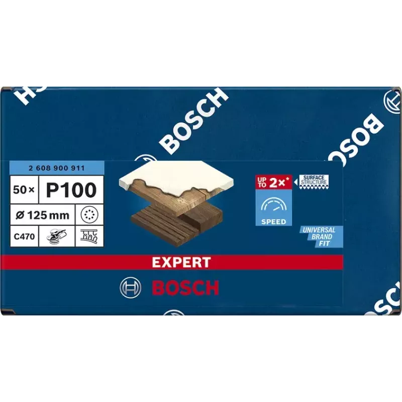 Slīpēšanas diski Bosch Expert C470 50 gab.