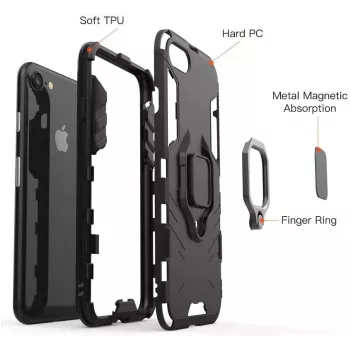 CoreParts MOBX-COV-JL-XR mobilā tālruņa maciņš 15,5 cm (6,1 collas) Vāks Melns