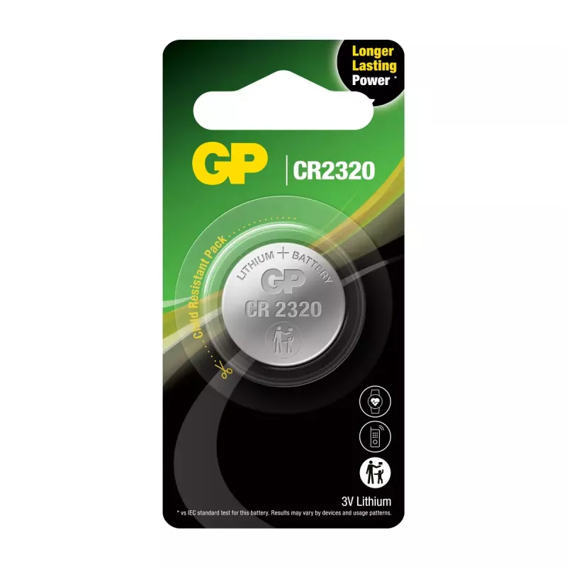 Vienreizlietojamā baterija GP Batteries 103237 CR2320 Litija-mangāna dioksīds