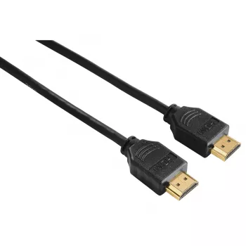 Hama 00205002 HDMI kabelis 1.5 m HDMI Type A (Standard) melns