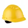 3M H700N-GU plastmasas dzeltena unisex aizsargķivere 350g