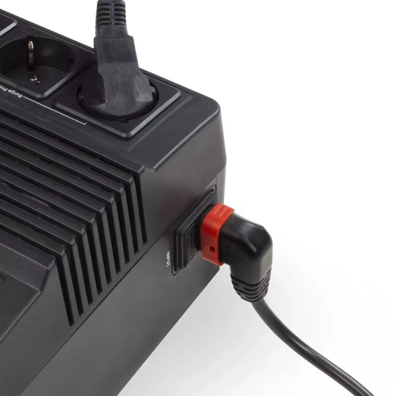 ACT strāvas vads C14 - C13 IEC Lock (leņķa) melns 1 m, PC2041