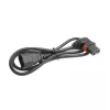 ACT strāvas vads C14 - C13 IEC Lock (leņķveida) melns 2 m, PC2045