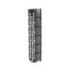ACT C13 IEC Lock Net Entree (6x izeja) - melna, PA135015BK6
