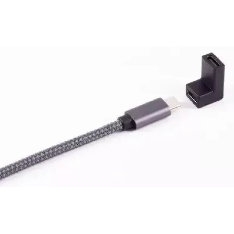 Kabeļu savienotājpārejas ShiverPeaks BS13-40004 USB-C uz USB-C pelēka