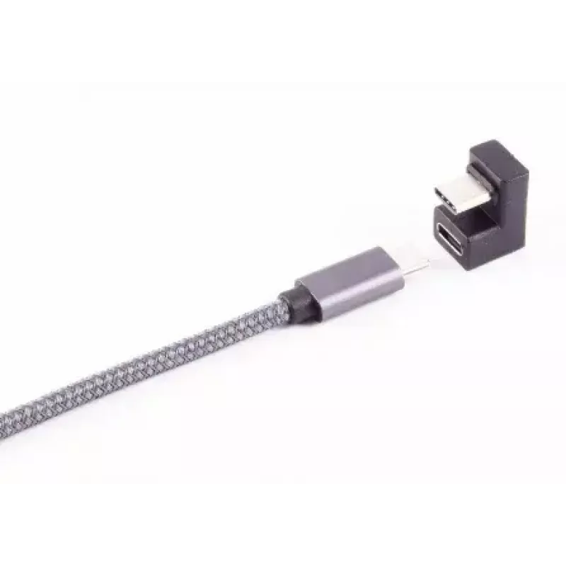 Kabeļu adapteris/savienotājs ShiverPeaks BS13-40006 USB-C uz USB-C pelēks