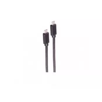 USB kabelis ShiverPeaks BS13-62155 USB 3.2 Gen 2 1,5 m USB C Melns