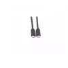 USB kabelis ShiverPeaks BS13-63005 USB4 Gen 3x2 0.25 m USB C Melns
