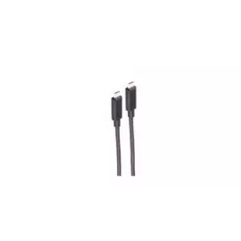 USB kabelis ShiverPeaks BS30-41075 10m USB 3.2 Gen 2 USB C Melns