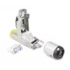 ACT uzstādāmais RJ45 CAT6A ekranēts spraudnis, bezinstrumentu montāža, 4PPoE 100W