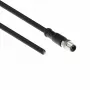 ACT Industrial 1,50 metru sensora kabelis M8A 3-pin vīrišķais uz atvērtu galu, Ultraflex Xtreme TPE kabelis, ekranēts