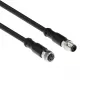 ACT Industrial 1,50 metru sensoru kabelis M8A 4-pin tēviņš uz M8A 4-pin mātīte, Ultraflex Xtreme TPE kabelis, ekranēts