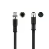 ACT Industrial 1,50 metru sensoru kabelis M8A 4-pin tēviņš uz M8A 4-pin mātīte, Ultraflex Xtreme TPE kabelis, ekranēts
