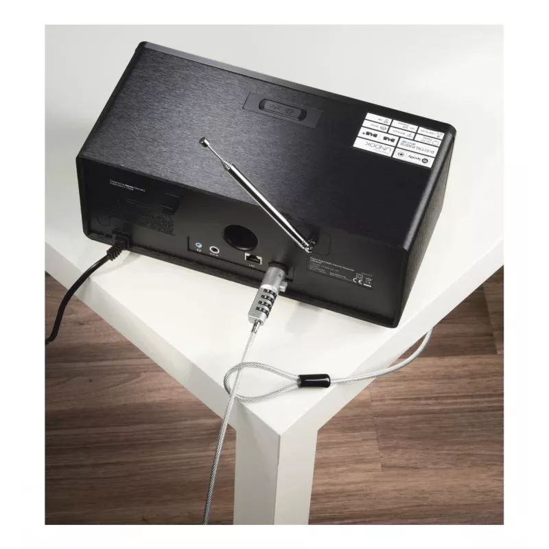 Hama USB kabeļa bloķētājs Sudraba, Caurspīdīgs 1.8 m