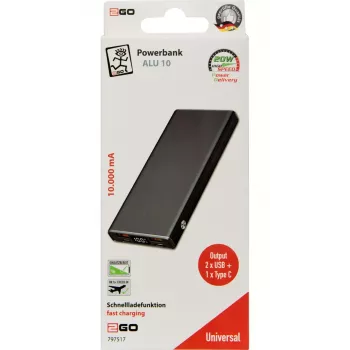 Ārējais akumulators 2GO 797517 10000 mAh