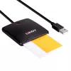 Lindy USB 2.0 viedkaršu lasītājs, USB, melns, 1,2 m, 480 MB/s, 2 gadi, CE, Federālā Sakaru komisija (FCC), REACH, RoHS