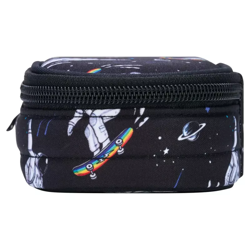 Herlitz Space Skater Soft Penālis Poliestera Tumši Zils Balts