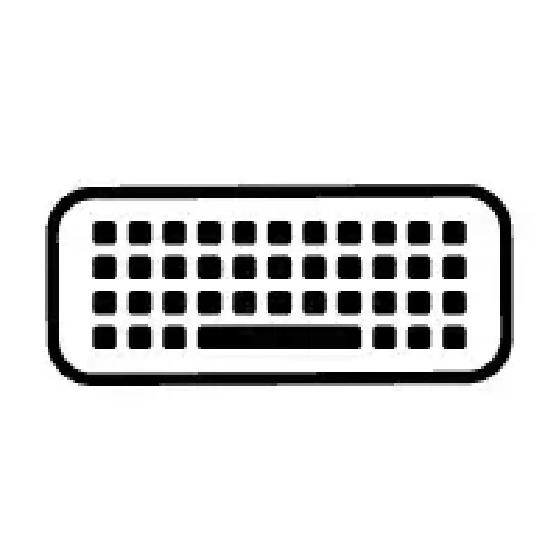 Bezvadu pilna izmēra membrānas tastatūra HP 220 — melna, RF 2,4 GHz, USB-A uztvērējs, QWERTY, ciparu bloks, AAA baterija