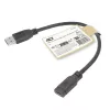 USB adapteris ACT AC7460 USB A vīrišķais → 24‑kontaktu USB‑C sievišķais, 20 cm, 5 Gbps