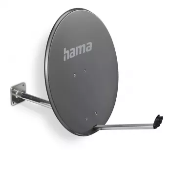 Hama 00121780 satelītantena Antracīta