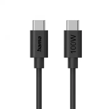 Hama 00086448 USB kabelis USB 2.0 1,2 m USB C Melns