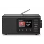 Personālais radio Hama DR1001 digitālais DAB DAB+ FM 5 W TFT displejs