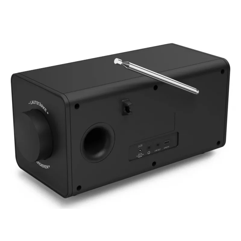 Personālais radio Hama DR1001 digitālais DAB DAB+ FM 5 W TFT displejs