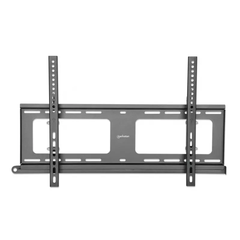 Manhattan Āra sienas stiprinājums televizoriem un monitoriem (noliecams, pret zādzībām), Ekrāniem no 37 collām līdz 65 collām, VESA saderība: visi starp 200x200mm līdz 600x400mm - pārbaudiet četru montāžas caurumu izmērus ekrāna aizmugurē, lai pārliecinātos, ka tas der, Maks. 80 kg, Bloķējams, Kronšteins