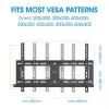 Manhattan Āra sienas stiprinājums televizoriem un monitoriem (noliecams, pret zādzībām), Ekrāniem no 37 collām līdz 65 collām, VESA saderība: visi starp 200x200mm līdz 600x400mm - pārbaudiet četru montāžas caurumu izmērus ekrāna aizmugurē, lai pārliecinātos, ka tas der, Maks. 80 kg, Bloķējams, Kronšteins