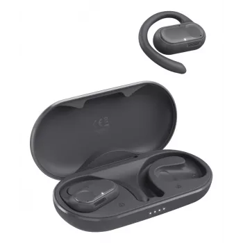 Hama Spirit Open austiņas True Wireless Stereo (TWS) ievietojamās zvaniem/mūzikai Bluetooth melns