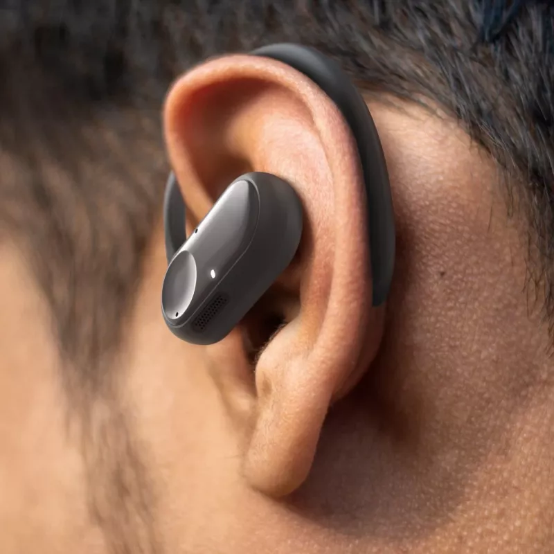 Hama Spirit Open austiņas True Wireless Stereo (TWS) ievietojamās zvaniem/mūzikai Bluetooth melns