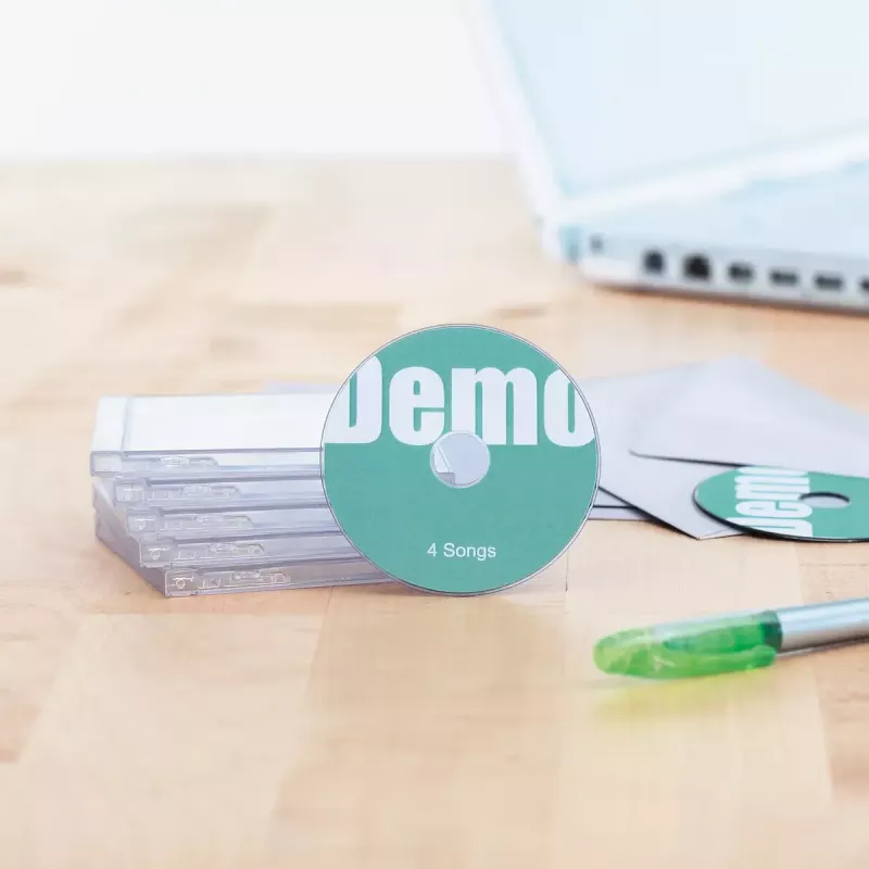 Pašlīmējošās uzlīmes HERMA CD Mini A4 Ø 78 mm