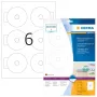 Pašlīmējošās uzlīmes HERMA CD Mini A4 Ø 78 mm
