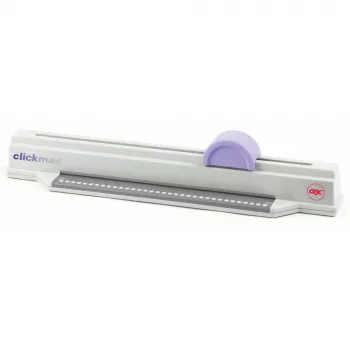 GBC Binding Machine ClickBind ClickMan Manual Binder, Manual, 145 loksnes, Pelēks, Balts