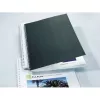 GBC LinenWeave iesiešanas vāki 250 g/m² A4 melni (100), A4, melni, 100 loksnes, 210 mm, 297 mm, 33 mm