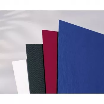 GBC LinenWeave iesiešanas vāki 250 g/m² A4 balti (100), A4, balta, 100 gab.