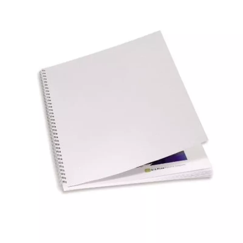 GBC LinenWeave iesiešanas vāki 250 g/m² A4 balti (100), A4, balta, 100 gab.