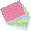 Indeksa kartīte Herlitz 10901452 zaļa 100 gab. rūtains papīrs 170 g/m²