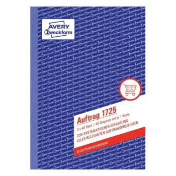 Biznesa veidlapa Avery 1725