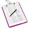 Planšetdēlis Plastmasas Herlitz 11226404 Sarkans