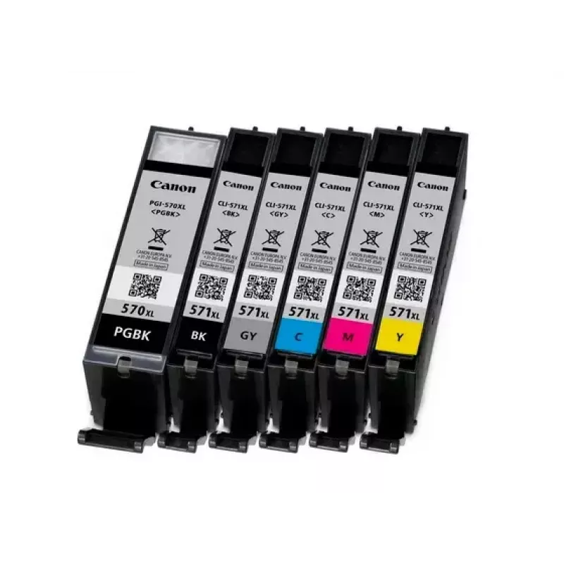 Canon CLI-571BK XL tintes kasetne 1 gab. Oriģināls Augstas (XL) ietilpības Melna