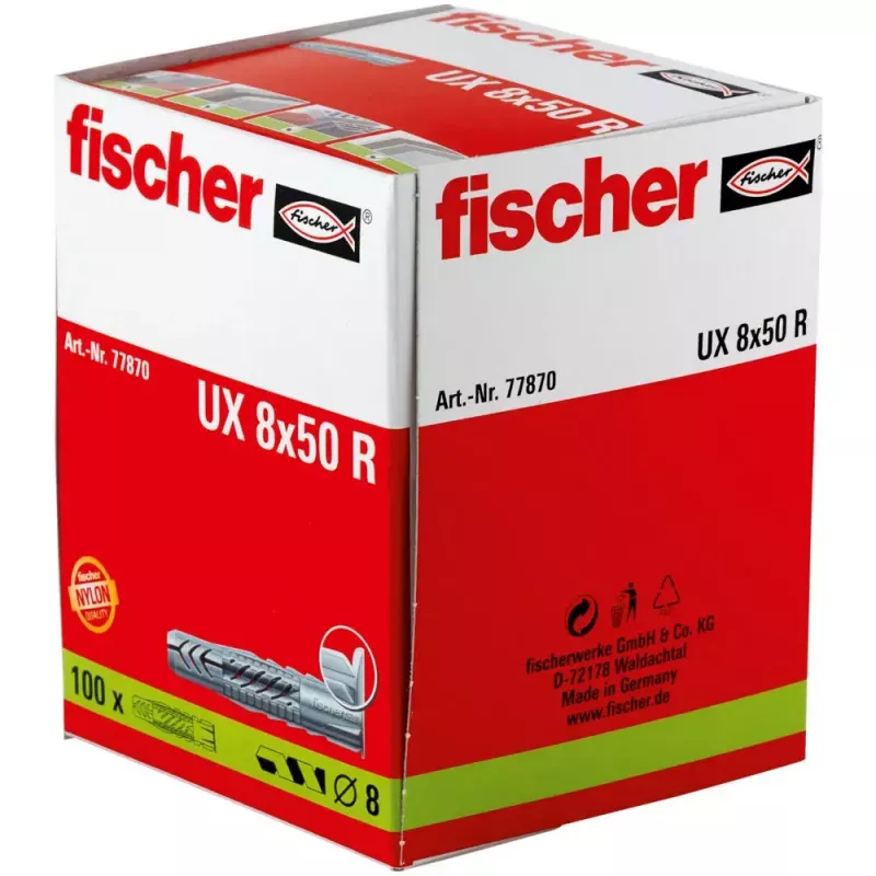 Sienas dībelis Fischer 77870